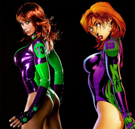 Marie-Claude Bourbonnais como Caitlin Fairchild de Gen13