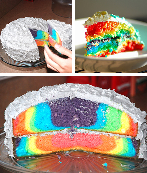 Rainbow Cake