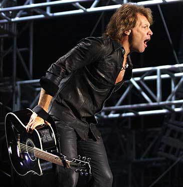 Bon Jovi no show em SÃ£o Paulo