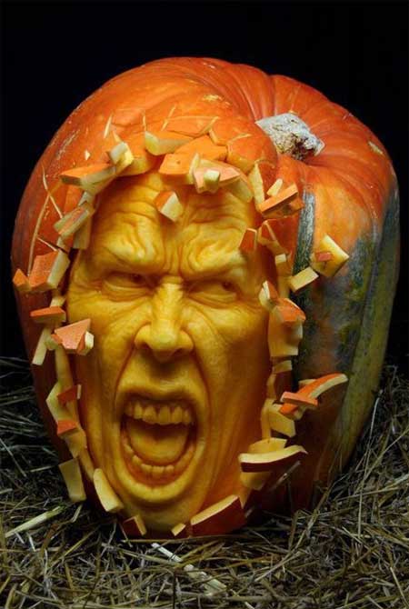 Creepy pumpkin