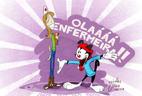 Oláááá enfermeirá!! Oláááá enfermeirá!!