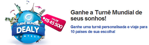 PromoÃ§Ã£o valendo uma turnÃª dos sonhos!!