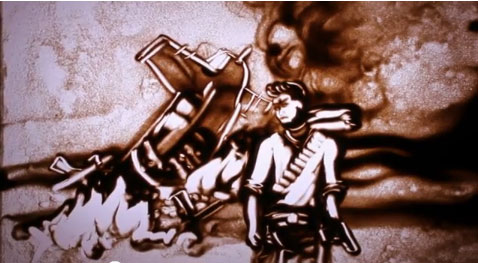 Uncharted 3 em areia Uncharted 3 em areia