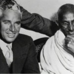 Charlie Chaplin e Gandhi